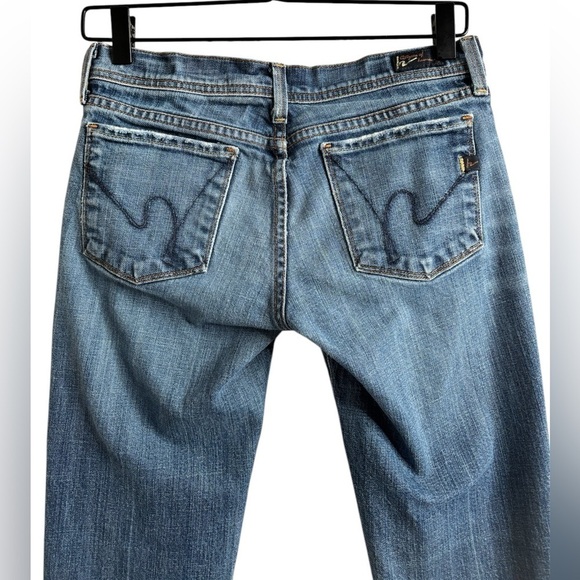 Citizens of Humanity Ingrid 002 Low Waist Flare Stretch Jeans 27 - Picture 4 of 9